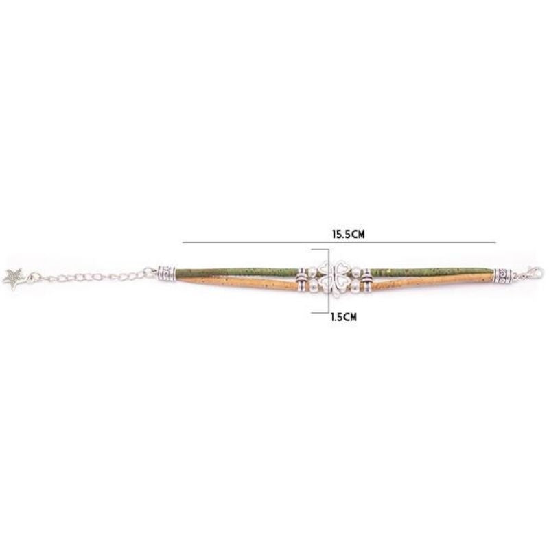 Bracelet Liège Trèfle