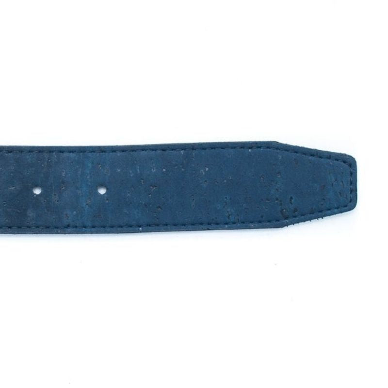 Ceinture Liège Homme Luxe Bleue
