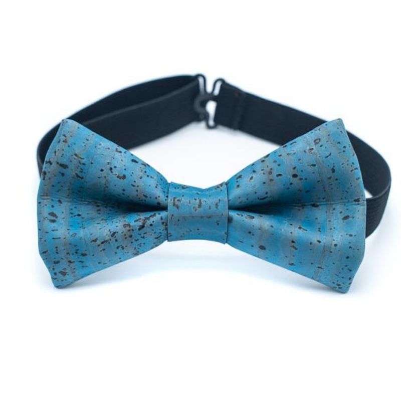 Nœud Papillon Liège Bleu Turquoise