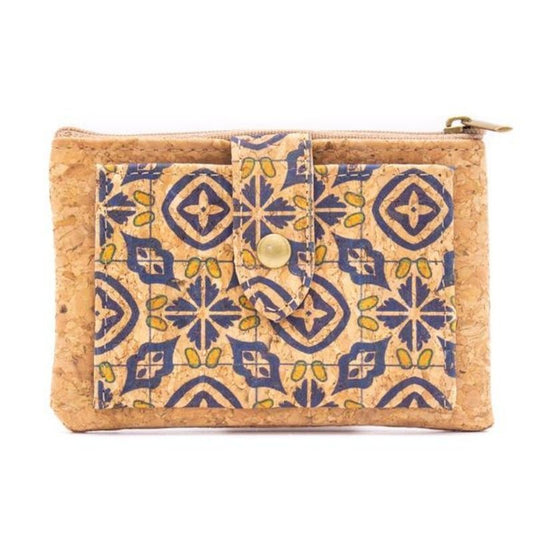 Porte Monnaie Liège Motif Portugais