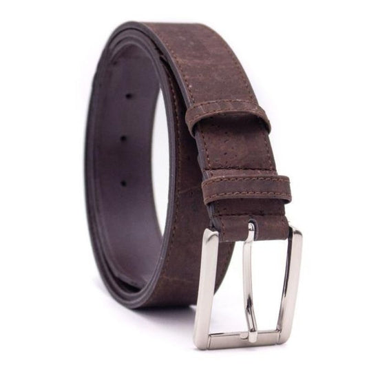 Ceinture Liège Homme Luxe Marron - Les Nouvelles Maroquineries