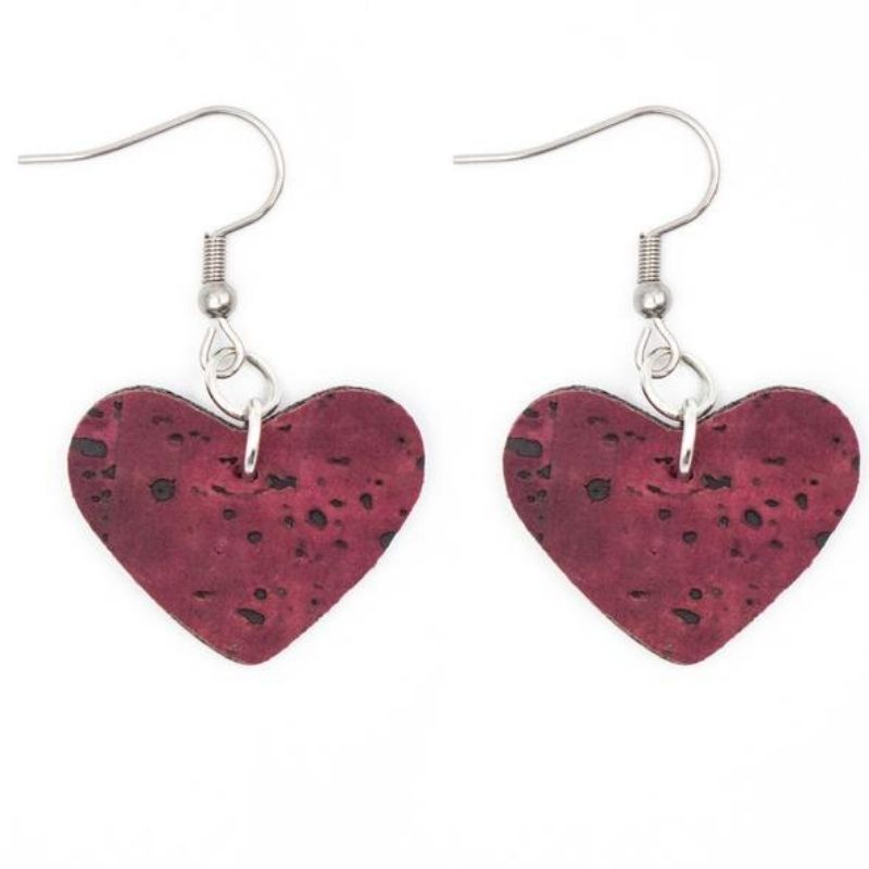 Boucles d'oreilles Liège Coeur - Les Nouvelles Maroquineries