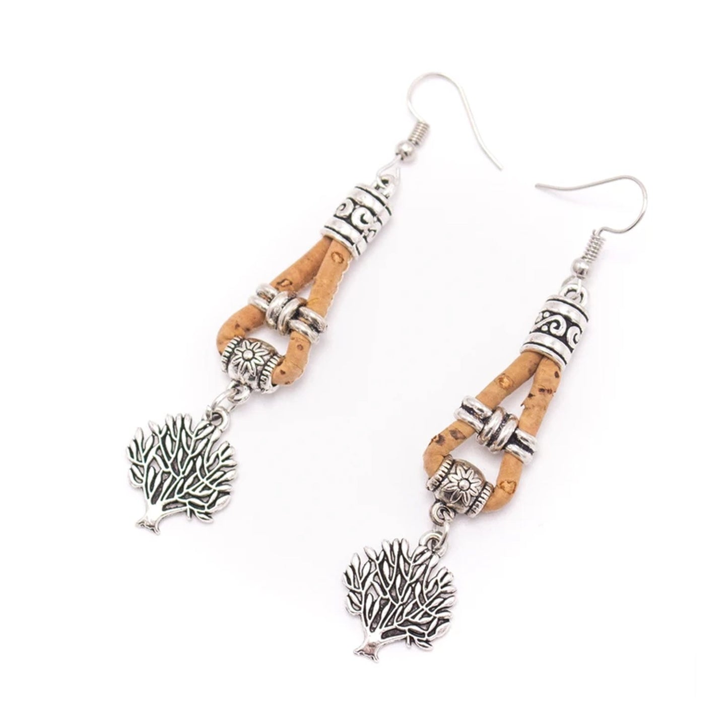 Boucles d'oreilles Liège Arbre de Vie