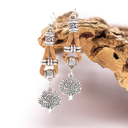 Boucles d'oreilles Liège Arbre de Vie