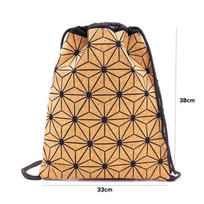 Sac Liège Cordon Géométrique