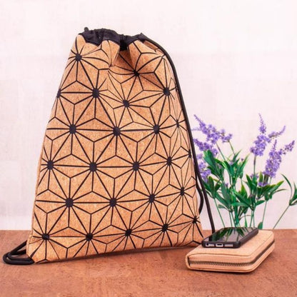 Sac Liège Cordon Géométrique
